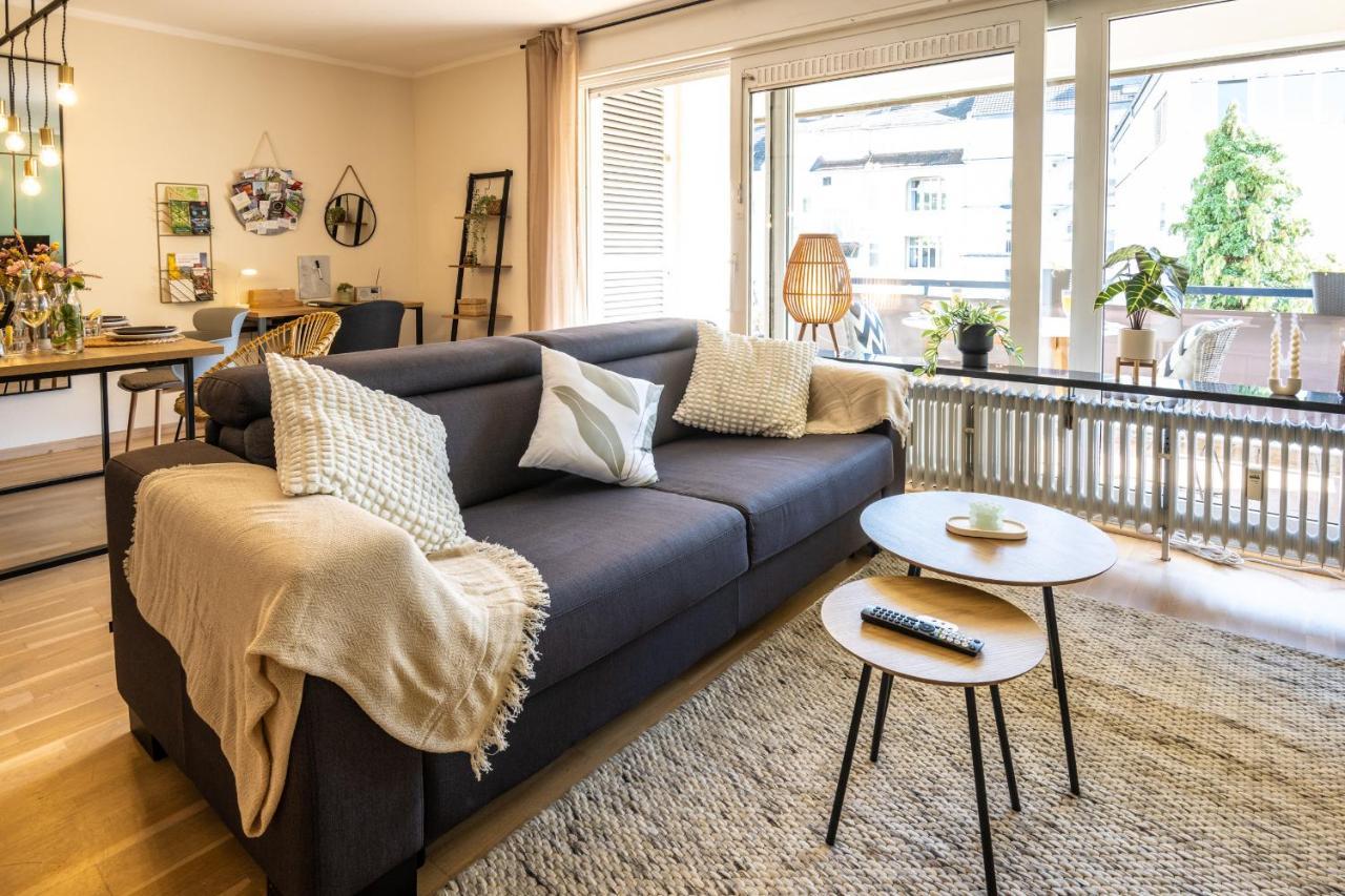 Fewo Ahrperle-Modernes Apartment-Balkon-Kurviertel 바트노이에나르아르바일러 외부 사진